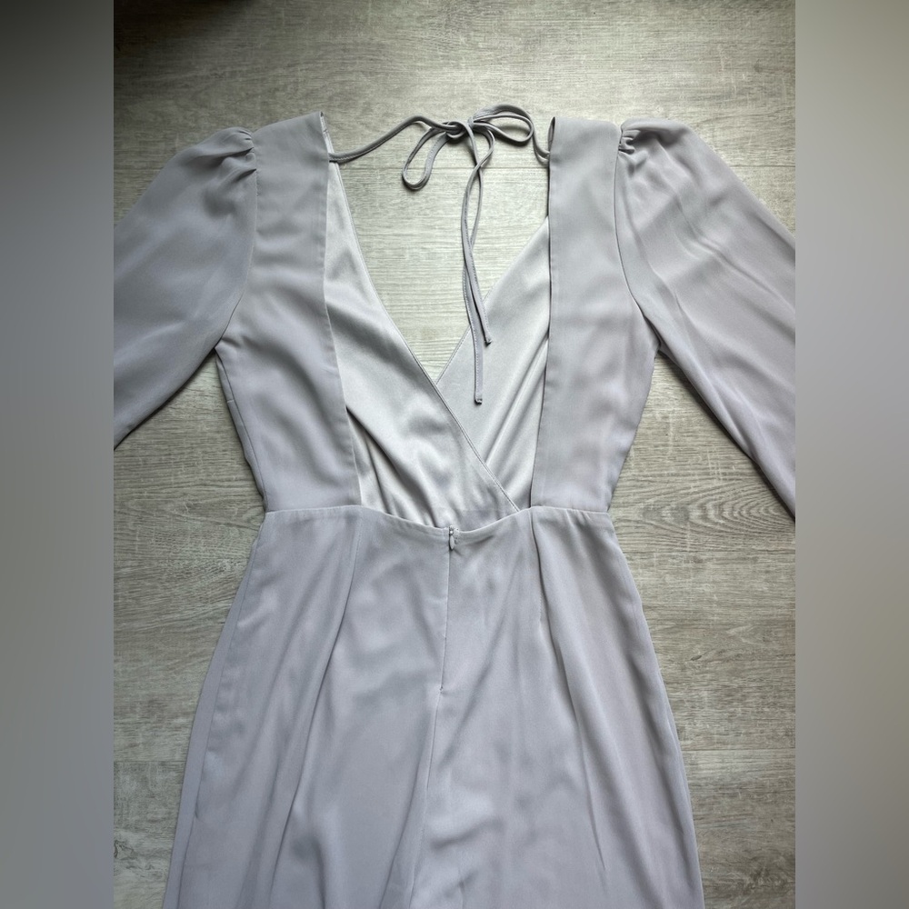 Lulus Absolutely Elegant Backless Long Sleeves Gr… - image 8